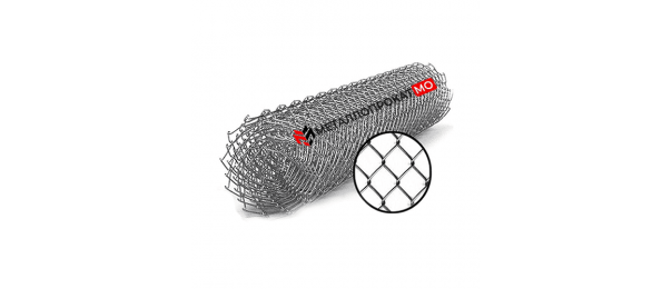 Сетка рабица 50х50х2.5 оцинкованная 2х10м в Новоклемово